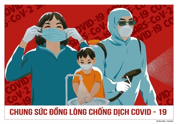 Thông báo về phòng chống dịch virus Corona - Họa sỹ Việt hào hứng vẽ tranh  cổ động phòng, chống dịch COVID-19