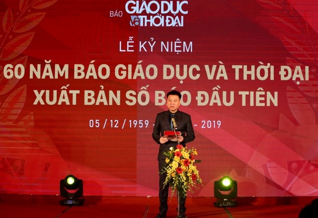 Báo Giáo dục  Thời đại kỷ niệm 60 năm xuất bản số báo đầu tiên - 2