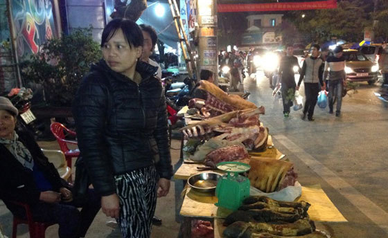 chợ-Viềng, Nam-Định, thịt-bê, du-khách