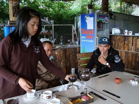 cà phê chồn, Đà Lạt