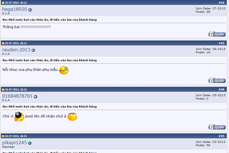 nhậu, bo, bẩn, phục vụ