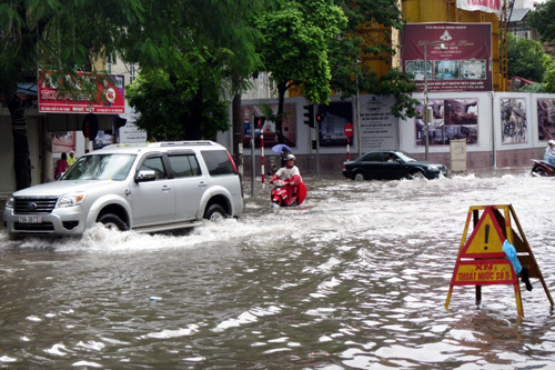 Hà Nội; ngập; bão số 6