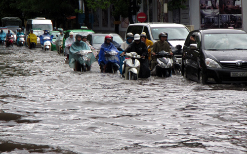 Hà Nội; ngập; bão số 6