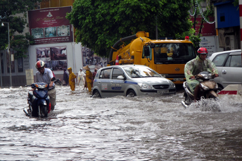 Hà Nội; ngập; bão số 6