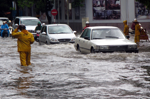 Hà Nội; ngập; bão số 6