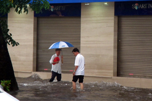 Hà Nội; ngập; bão số 6
