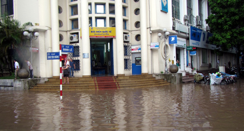 Hà Nội; ngập; bão số 6