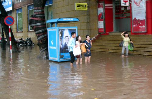 Hà Nội; ngập; bão số 6