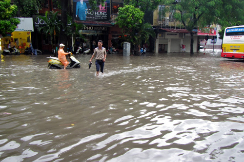 Hà Nội; ngập; bão số 6