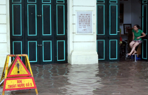 Hà Nội; ngập; bão số 6