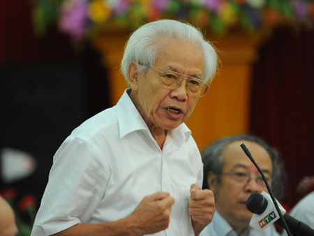 Phó Chủ tịch nước, Nguyễn Thị Doan, chương trình, sách giáo khoa, THPT, GS Hồ Ngọc Đại