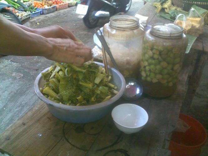 dưa, thùng sơn, thực phẩm, chợ, cà muối