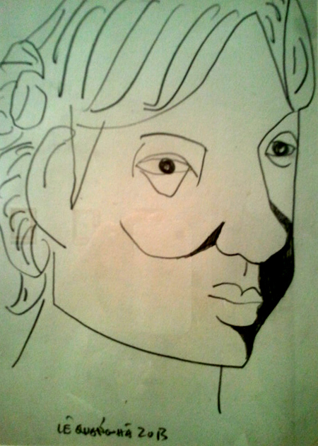 Lê Quảng Hà, triển lãm, mỹ thuật, Facebook