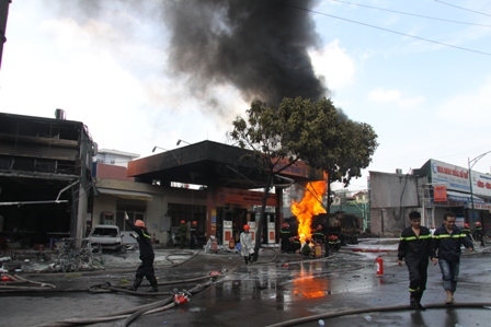 cây xăng, quy hoạch, cháy nổ, an toàn...