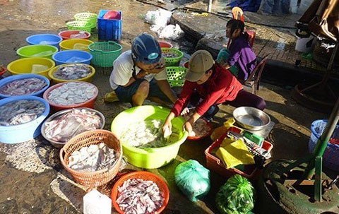 tẩy trắng, thực phẩm bẩn