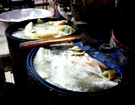 tẩy trắng, thực phẩm bẩn