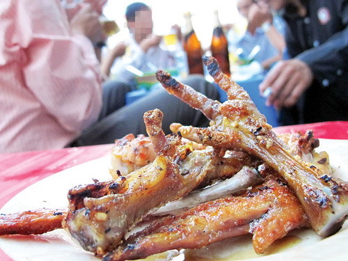 thịt thối, nhậu, bẩn